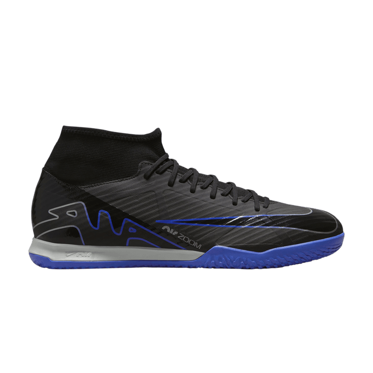 Nike Zoom Mercurial Superfly 9 Academy IC 'Shadow Pack' — Black/Hyper Royal/Chrome