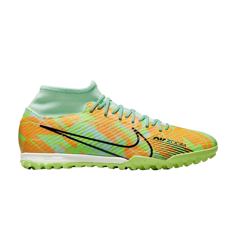 Nike Zoom Mercurial Superfly 9 Academy TF 'Bonded Pack' — Mint Foam/Total Orange/Ghost Green/Blackened Blue