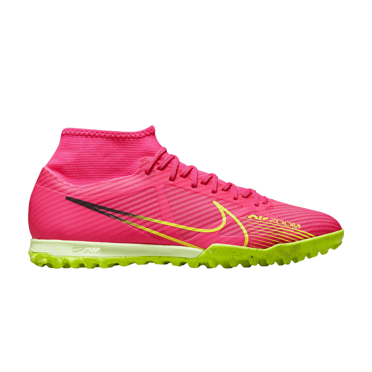 Nike Zoom Mercurial Superfly 9 Academy TF 'Luminous Pack' — Pink Blast/Gridiron/Volt