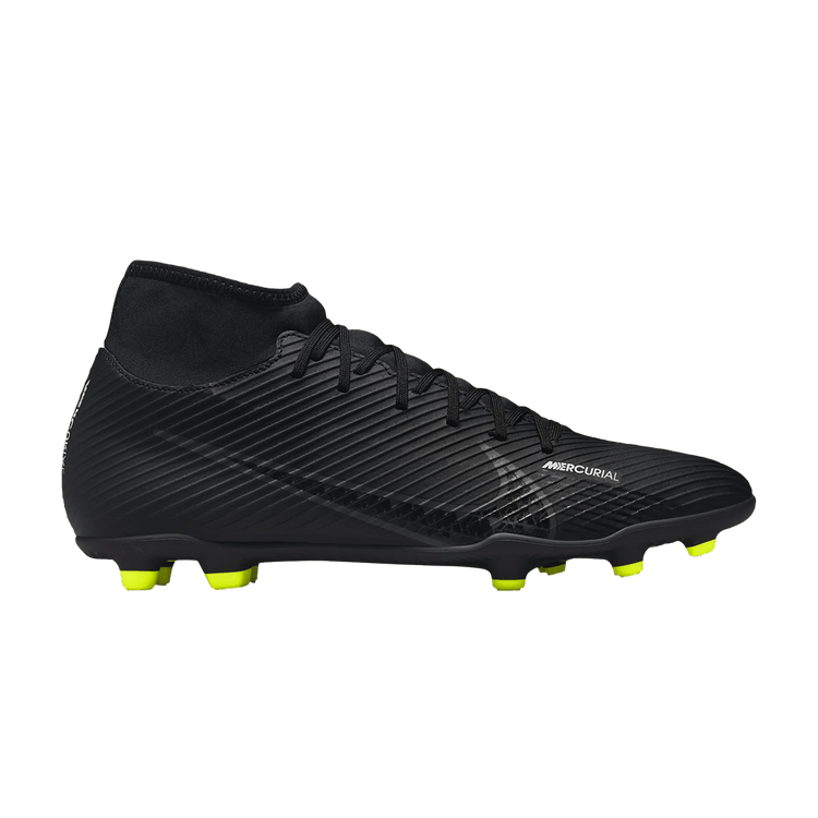 Nike Mercurial Superfly 9 Club MG 'Shadow Pack' — Black/Summit White/Volt/Dark Smoke Grey
