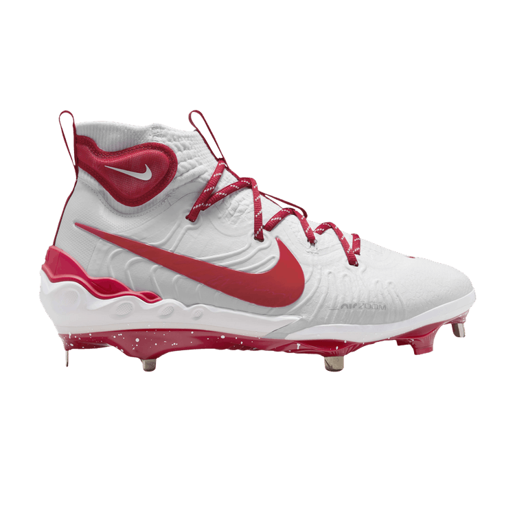 Nike Alpha Huarache NXT 'White University Red' — White/Pure Platinum/University Red