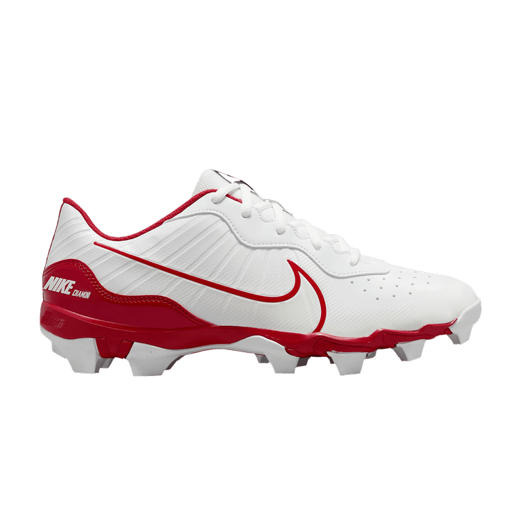 Nike Alpha Huarache 4 Keystone 'White University Red' — White/Pure Platinum/University Red