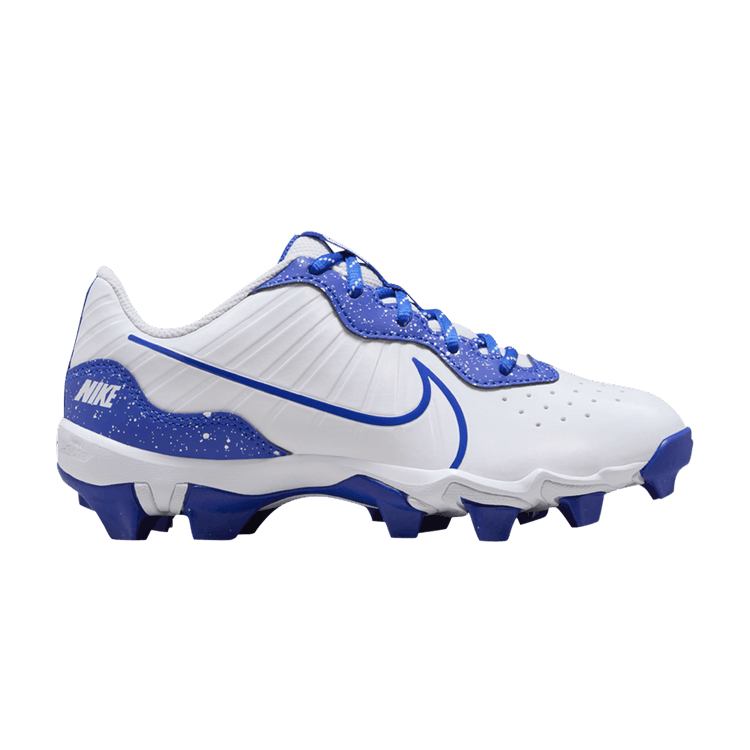 Nike Alpha Huarache 4 Keystone GS 'White Hyper Royal Splatter' — White/Hyper Royal