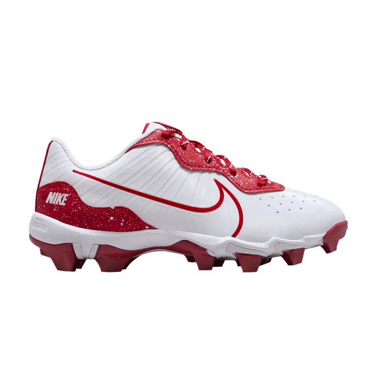 Nike Alpha Huarache 4 Keystone GS 'White University Red Splatter' — White/University Red