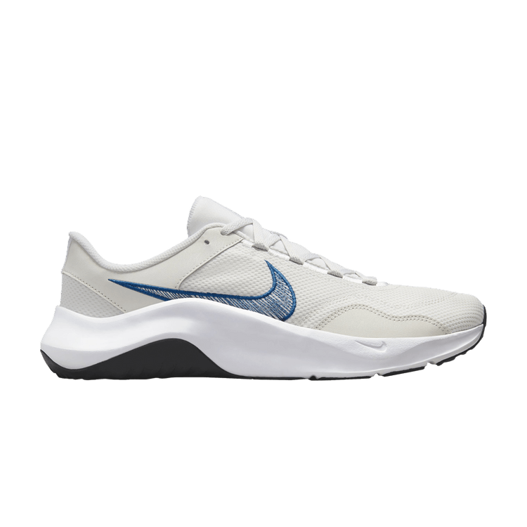 Nike Legend Essential 3 Next Nature 'Platinum Tint Court Blue' — Platinum Tint/White/Black/Court Blue