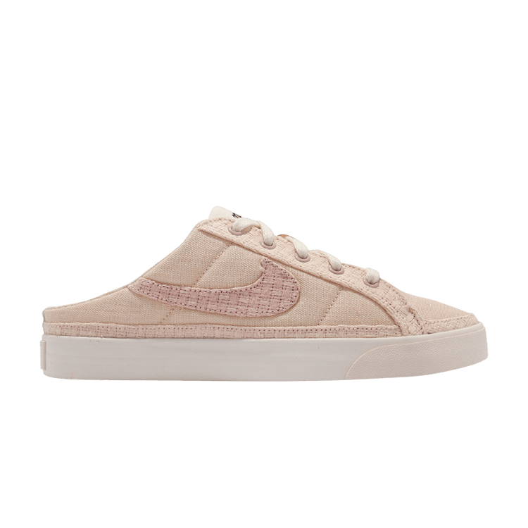 Nike Wmns Court Legacy Mule 'Pearl White Pink Oxford' — Pearl White/Pink Oxford