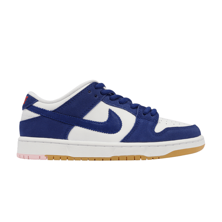 Nike Dunk Low SB PS 'Los Angeles Dodgers' — Deep Royal Blue/White/Sport Red/Gum Light Brown