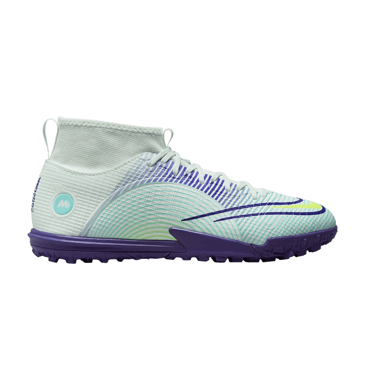 Nike Mercurial Superfly 8 Academy TF GS 'Dream Speed - Barely Green Electro Purple' — Barely Green/Electro Purple/Aurora Green/Volt