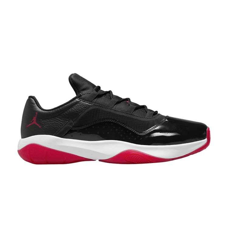Air Jordan 11 CMFT Low 'Bred' — Black/Gym Red/White