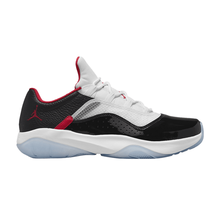 Air Jordan 11 CMFT Low 'White Black University Red' — White/Black/University Red