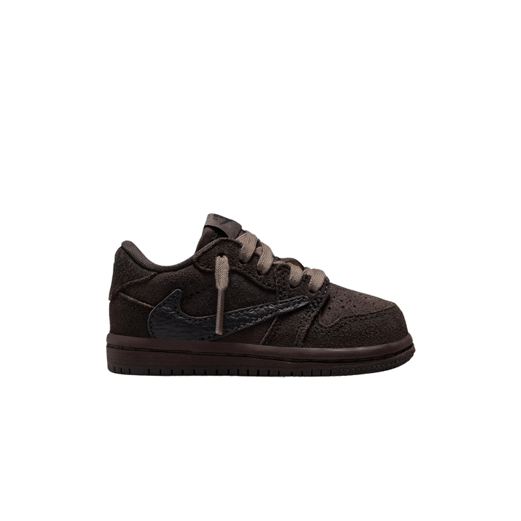 Travis Scott x Air Jordan 1 Retro Low OG SP TD 'Velvet Brown' — Dark Mocha/Black/Velvet Brown