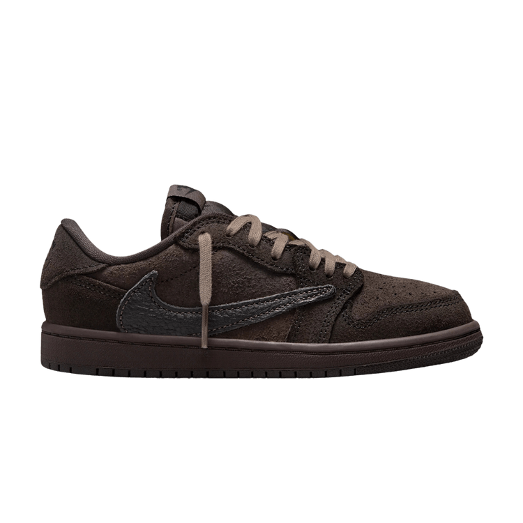 Travis Scott x Air Jordan 1 Retro Low OG SP PS 'Velvet Brown' — Dark Mocha/Black/Velvet Brown