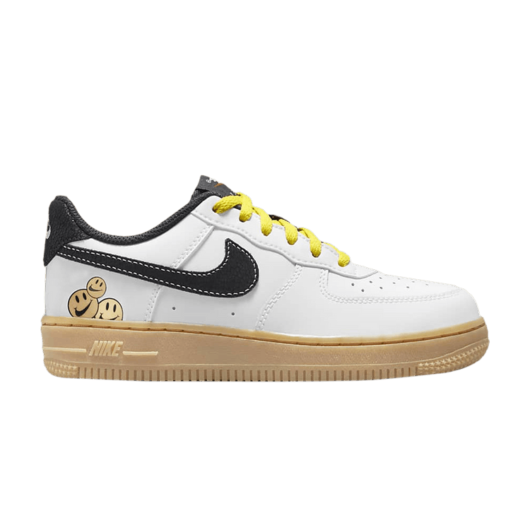 Nike Air Force 1 LV8 PS 'Go The Extra Smile' — White/Yellow Strike/Gum Light Brown/Anthracite