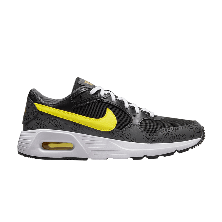 Nike Air Max SC GS 'Smiles for Miles' — Black/Iron Grey/White/Yellow Strike