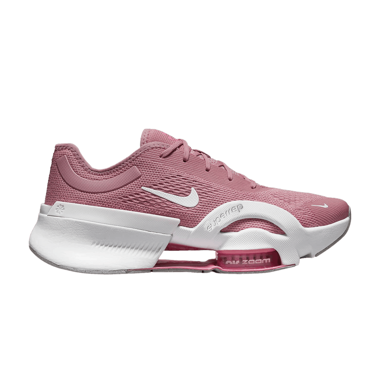 Nike Wmns Air Zoom SuperRep 4 Next Nature 'Desert Berry White' — Desert Berry/Photon Dust/Light Smoke Grey/White