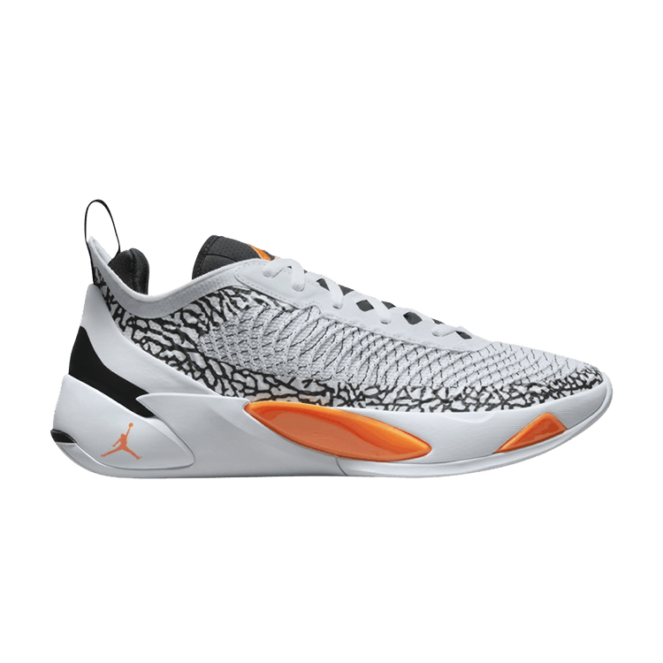 Air Jordan Luka 1 PF 'The Pitch' — White/Black/Total Orange
