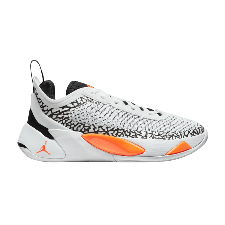 Air Jordan Luka 1 GS 'The Pitch' — White/Total Orange/Black