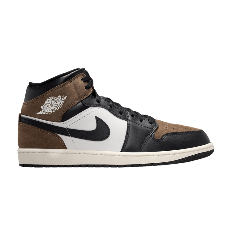Travis Scott x Air Jordan 1 Mid 'Palomino' — Black/Palomino/University Red/Phantom