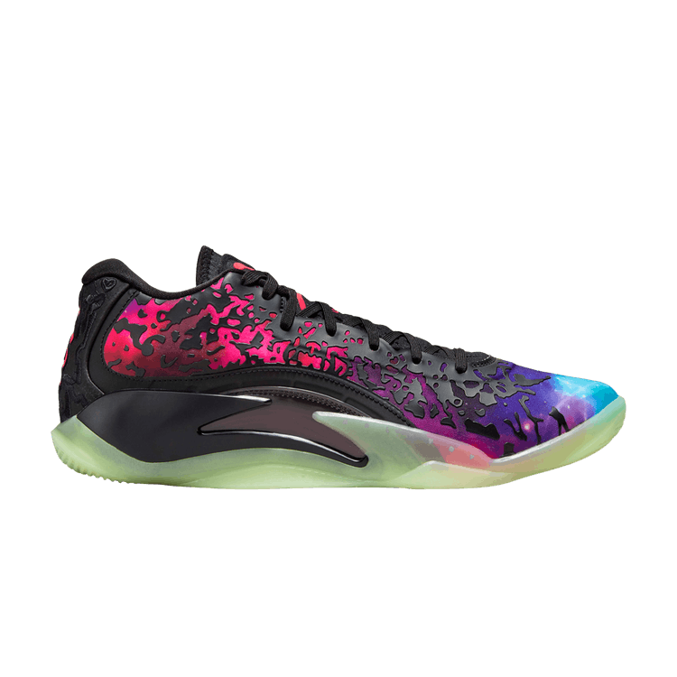 Air Jordan Zion 3 PF 'Lift Off' — Black/Solar Red/Vivid Purple/Barely Volt