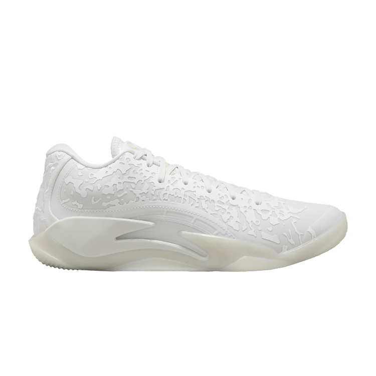 Air Jordan Zion 3 PF 'Sanctuary - White' — White/Off White/Pink Foam/Vapor Green