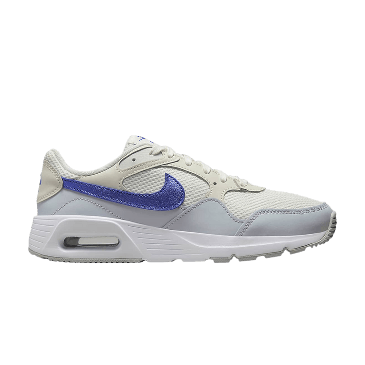 Nike Wmns Air Max SC 'White Metallic Blue' — Summit White/Pure Platinum/White/Medium Blue