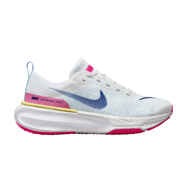Nike Wmns ZoomX Invincible 3 'Photon Dust Royal Pink' — White/Photon Dust/Fierce Pink/Deep Royal Blue