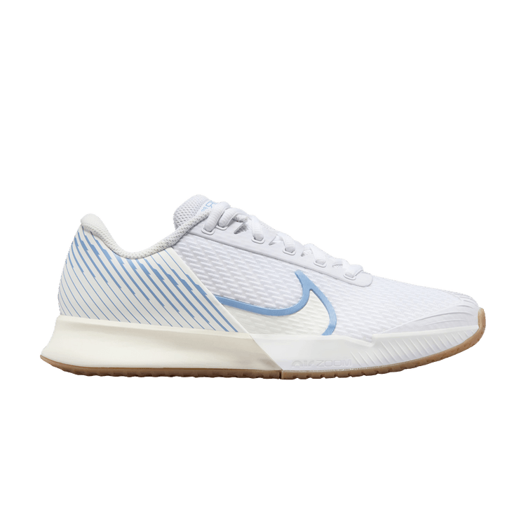 Wmns NikeCourt Air Zoom Vapor Pro 2 HC 'White Light Blue' — White/Sail/Gum Light Brown/Light Blue