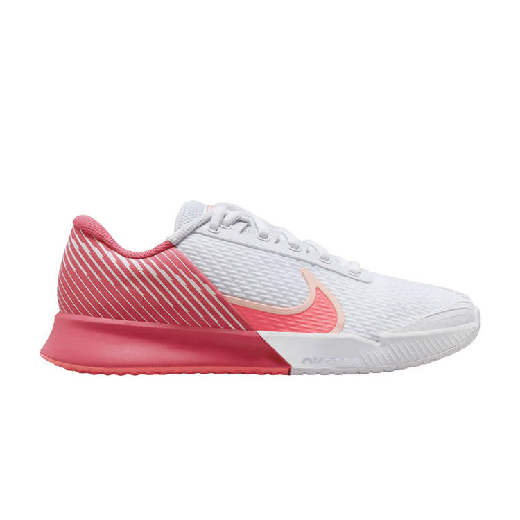 Wmns NikeCourt Air Zoom Vapor Pro 2 HC 'White Aster Pink' — White/Aster Pink/Crimson Tint/Hot Punch