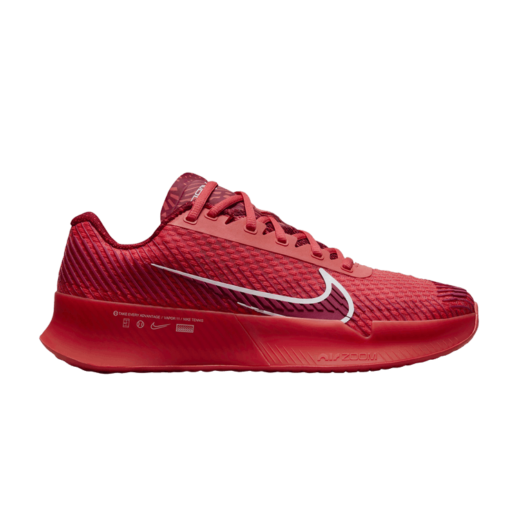 Wmns NikeCourt Air Zoom Vapor 11 HC 'Ember Glow' — Ember Glow/Noble Red/White