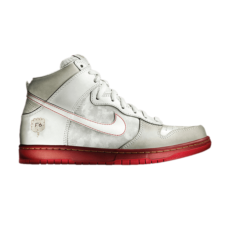 Nike Dunk High SB 'Brazil Custom Series 02 - Fabio Cristiano' — White/Grey/Red/Black