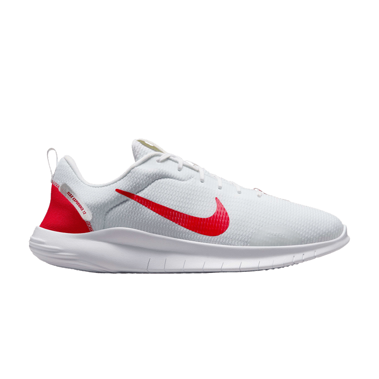 Nike Flex Experience Run 12 'White University Red' — White/White/University Red