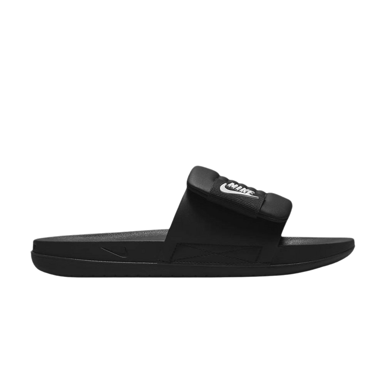 Nike Wmns Offcourt Adjust Slide 'Black White' — Black/Black/White