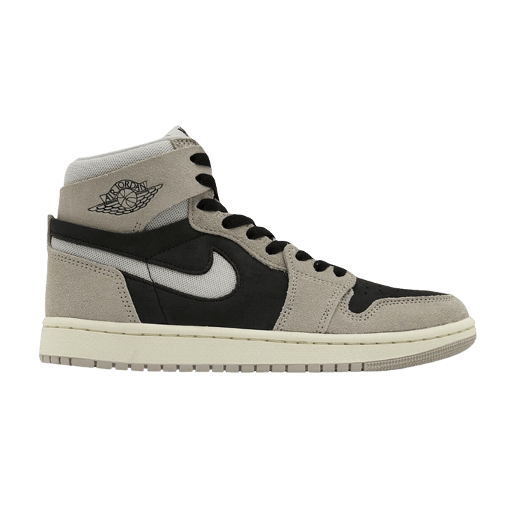Wmns Air Jordan 1 High Zoom Comfort 2 'Light Iron Ore' — Light Iron Ore/Black/Coconut Milk/Neutral Grey