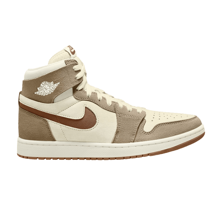 Air Jordan 1 High Zoom Comfort 2 'Legend Coffee' — Sail/Legend Coffee/Legend Medium Brown