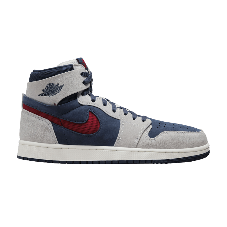 Air Jordan 1 High Zoom Comfort 2 'Olympic' — Midnight Navy/Varsity Red/Neutral Grey/Summit White
