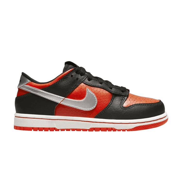 Nike Dunk Low PS 'Martian' — Black/Metallic Silver/Picante Red/Summit White