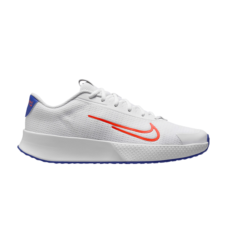 NikeCourt Vapor Lite 2 HC 'White Hyper Royal Crimson' — White/Hyper Royal/Hyper Crimson