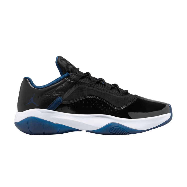 Wmns Air Jordan 11 CMFT Low 'Black French Blue' — Black/French Blue/White