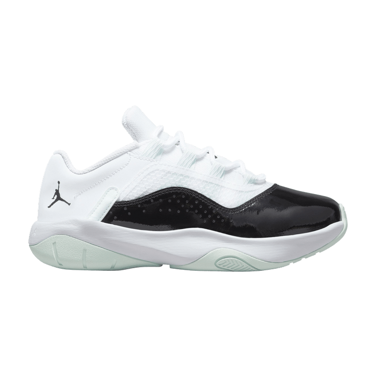 Air Jordan 11 CMFT Low GS 'White Black Barely Green' — White/Black/Barely Green