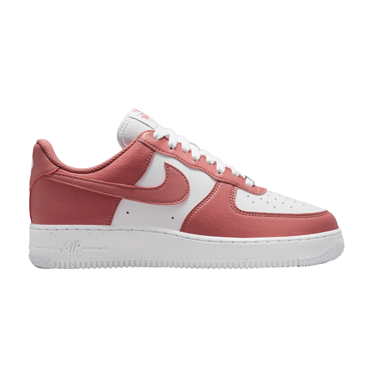 Nike Wmns Air Force 1 '07 SE Next Nature 'Canyon Pink' — White/Metallic Silver/Canyon Pink