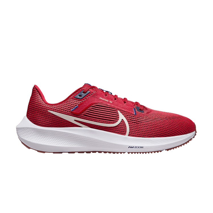 Nike Air Zoom Pegasus 40 'University Red Sea Glass' — University Red/Midnight Navy/Blue Joy/Sea Glass