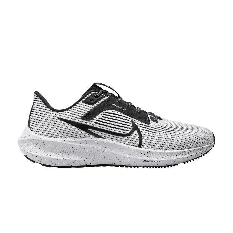 Nike Wmns Air Zoom Pegasus 40 'White Black' — Black/White