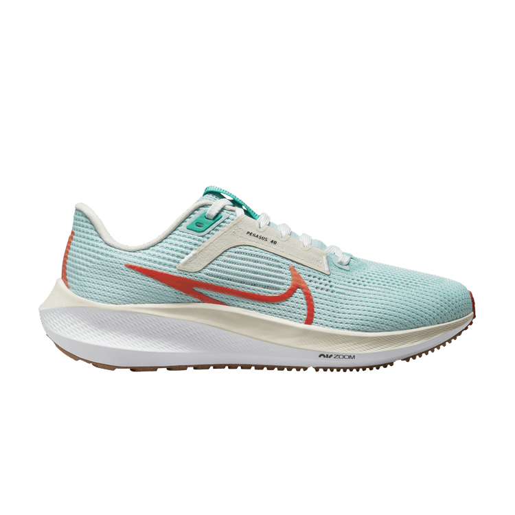 Nike Wmns Air Zoom Pegasus 40 'Jade Ice' — Jade Ice/White/Sea Glass/Picante Red