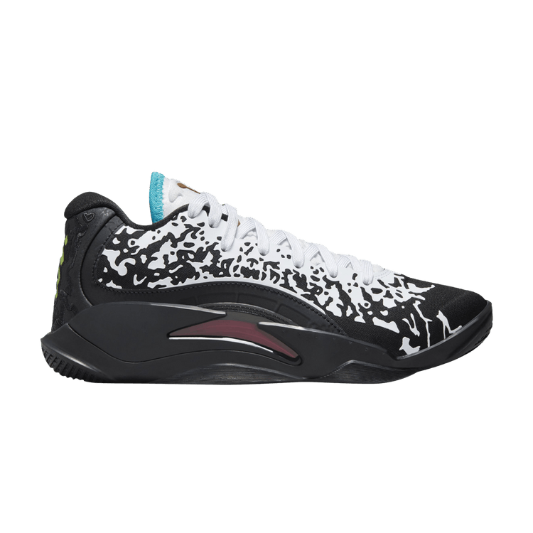 Air Jordan Zion 3 GS 'Pressure' — Black/White/Pear/Light British Tan