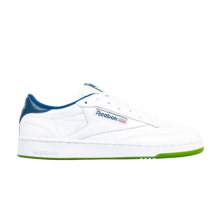 Bronze 56K x Reebok Club C 85 MU 'Light Sand' — Bronze/Noble Blue/Sushi Green