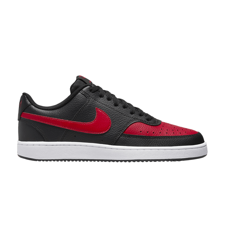 Nike Court Vision Low 'Bred' — Black/University Red/White