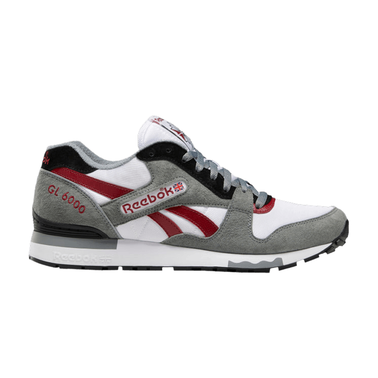 Reebok GL 6000 OG 'Grey Triathlon Red' — Cold Grey/White/Triathlon Red