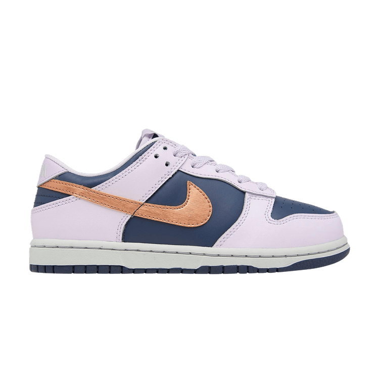 Nike Dunk Low SE PS 'Copper Swoosh' — Thunder Blue/Barely Grape/Violet Frost/Metallic Copper