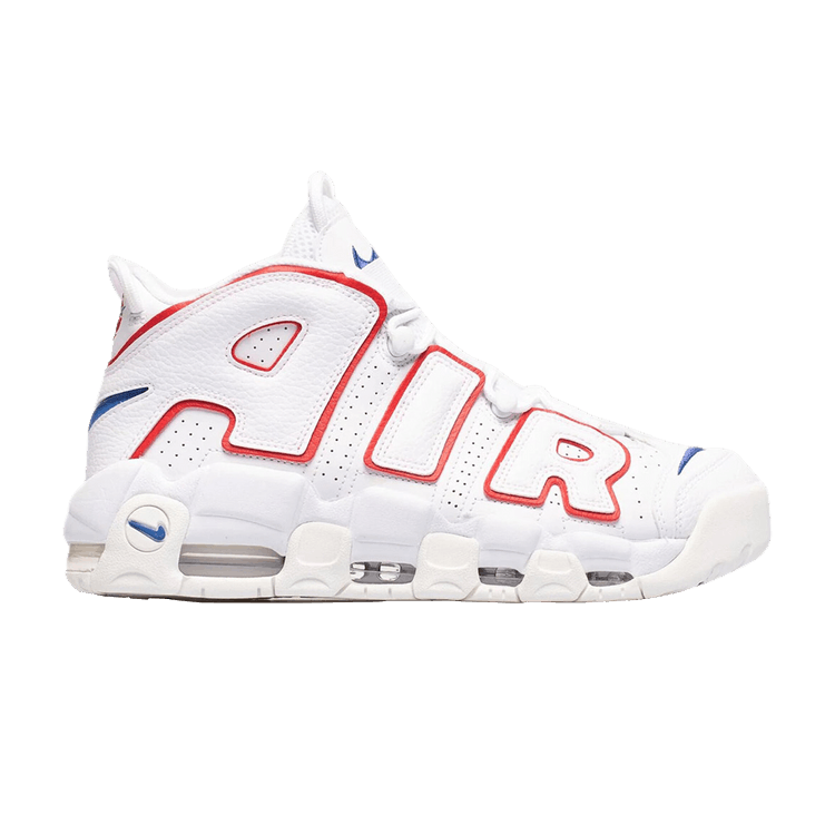 Nike Air More Uptempo '96 'USA Hoops' — White/University Red/Sail/Game Royal