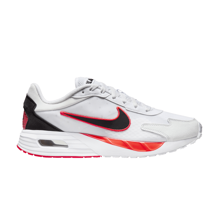 Nike Air Max Solo 'White Bright Crimson' — White/Bright Crimson/Pure Platinum/Black
